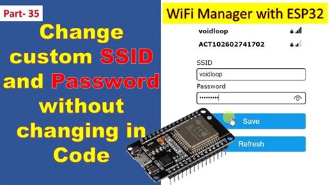 I am wondering if there is a simple way where it is attached to PC via USB cable and then simpler way which will ask for the Network name and password without opening the Arduino IDE or Eclipse or the. . Esp32 wifi username and password